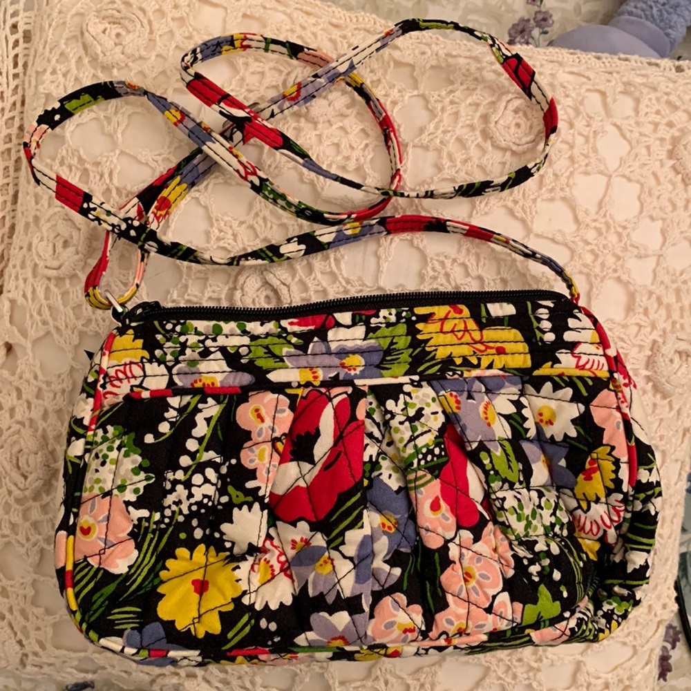 Vera Bradley multicolor floral crossbody